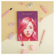 Ежедневник недатированный, А5, 136л., кожзам, MESHU «Find your way. Pink», тон. блок, закладка-ляссе с подвеской