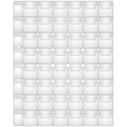 Лист для альбома OfficeSpace «Optima» на 48 монет 28*28, 120мкм