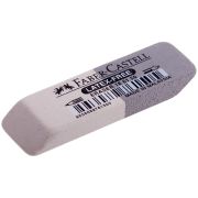 Ластик Faber-Castell «Latex-Free 7061», скошенный, комбинированный, натуральный каучук, 50*16*7мм