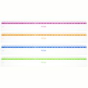 Линейка 30 см Berlingo «Color Zone» прозрачная