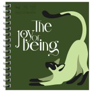 Скетчбук 40л., 170*170 BG «Secret place. Cat», на гребне, матовая ламинация, выборочный лак, 120г/м2