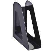 Лоток для бумаг вертикальный черный Фаворит СТАММ