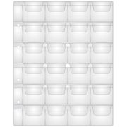 Лист для альбома OfficeSpace «Optima» на 24 монеты 44*40, 120мкм