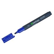 Маркер перманентный Berlingo «Multiline PE400» синий, скошенный, 0,5-4мм